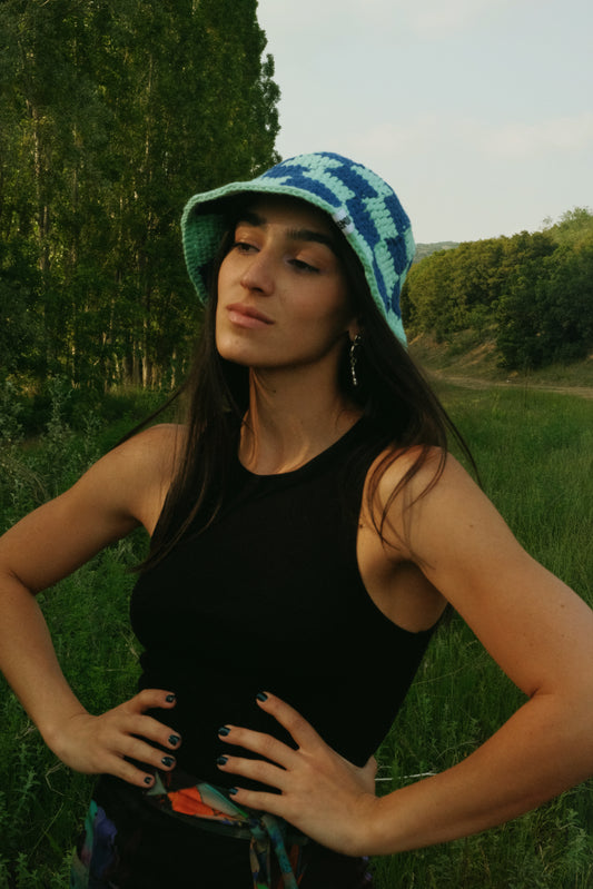 Waterlily Crochet Hat