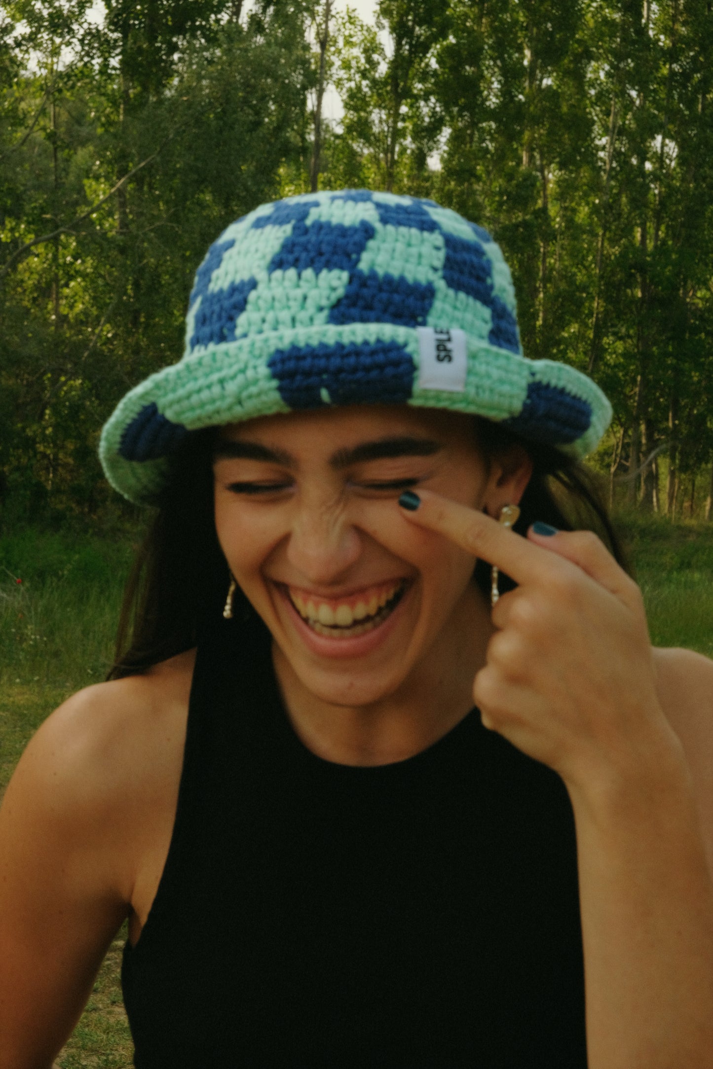 Waterlily Crochet Hat