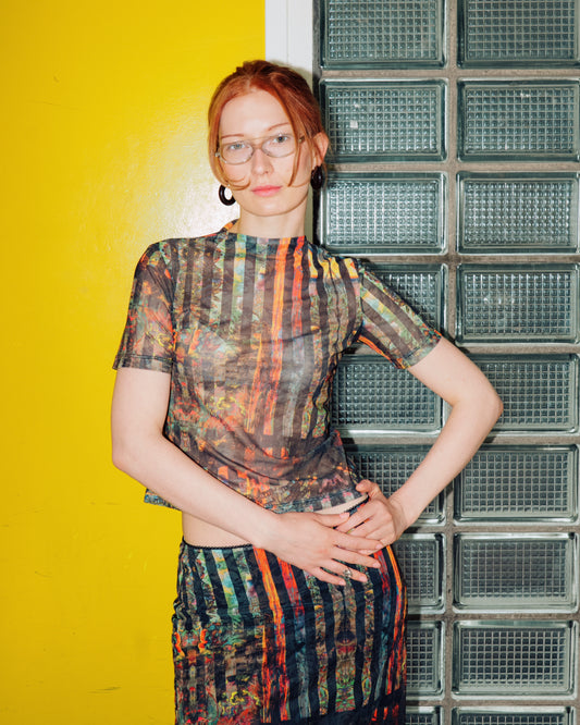 Flourish Mesh Top