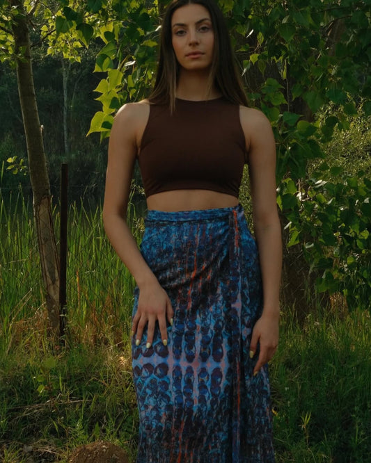 Smashing Lights Wrap Skirt