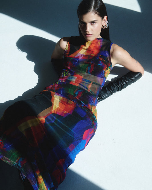 Gloriosa Mesh Dress