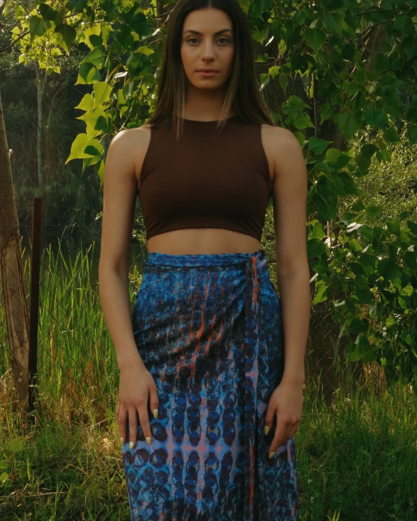 Smashing Lights Wrap Skirt