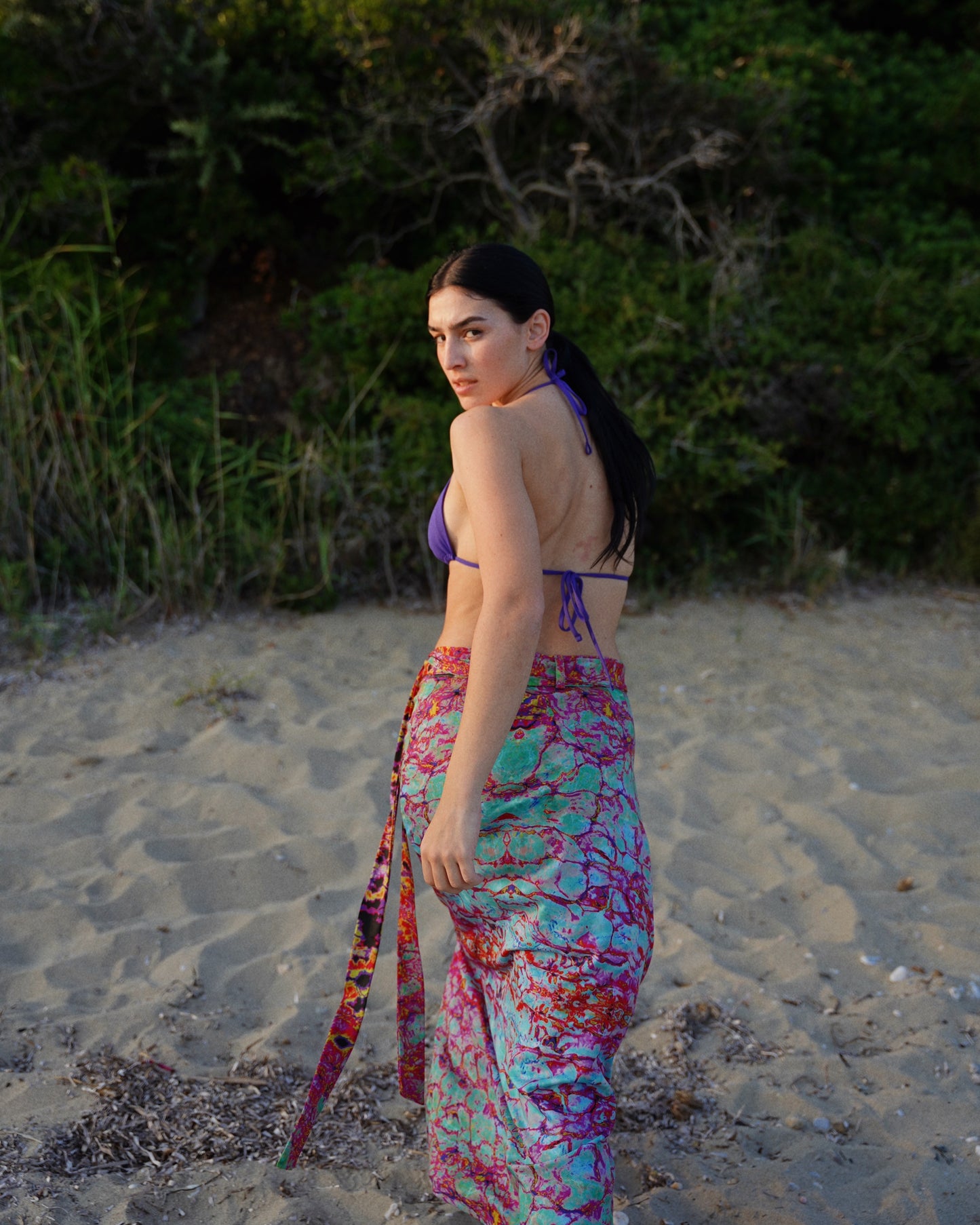 Earthy Wrap Skirt