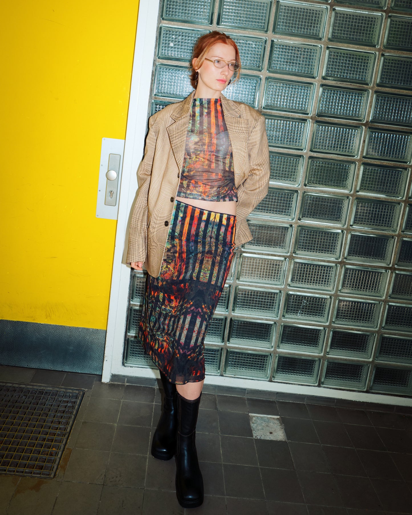 Flourish Mesh Skirt