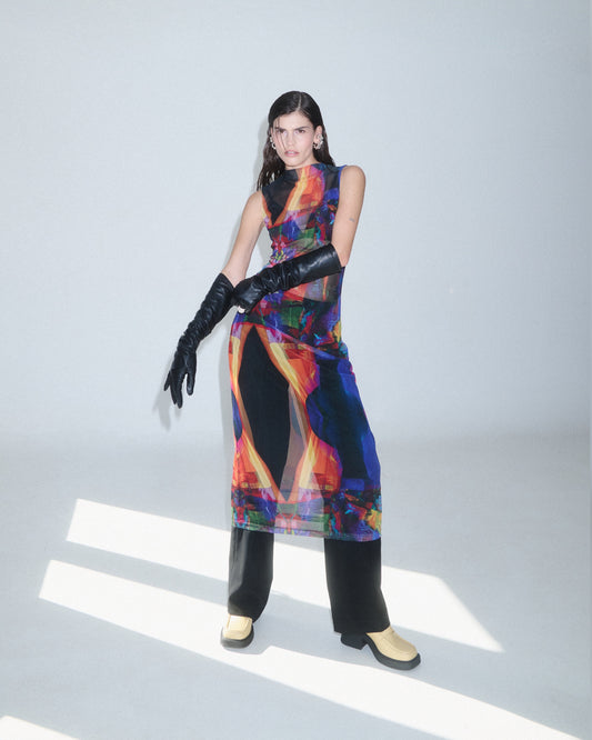 Gloriosa Mesh Dress